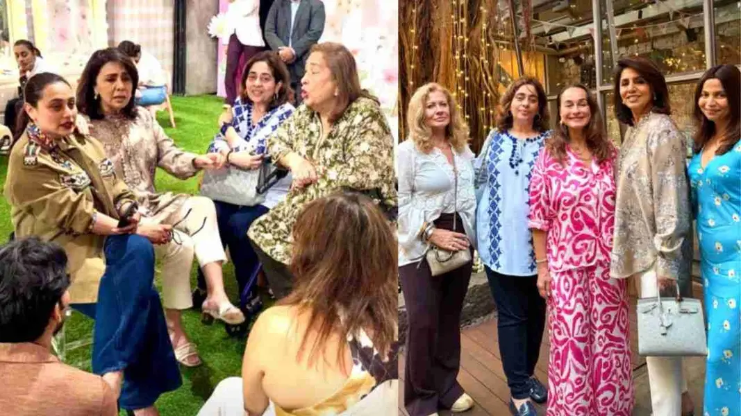 مهمانی تولد سوم رها (از طریق اینستاگرام)