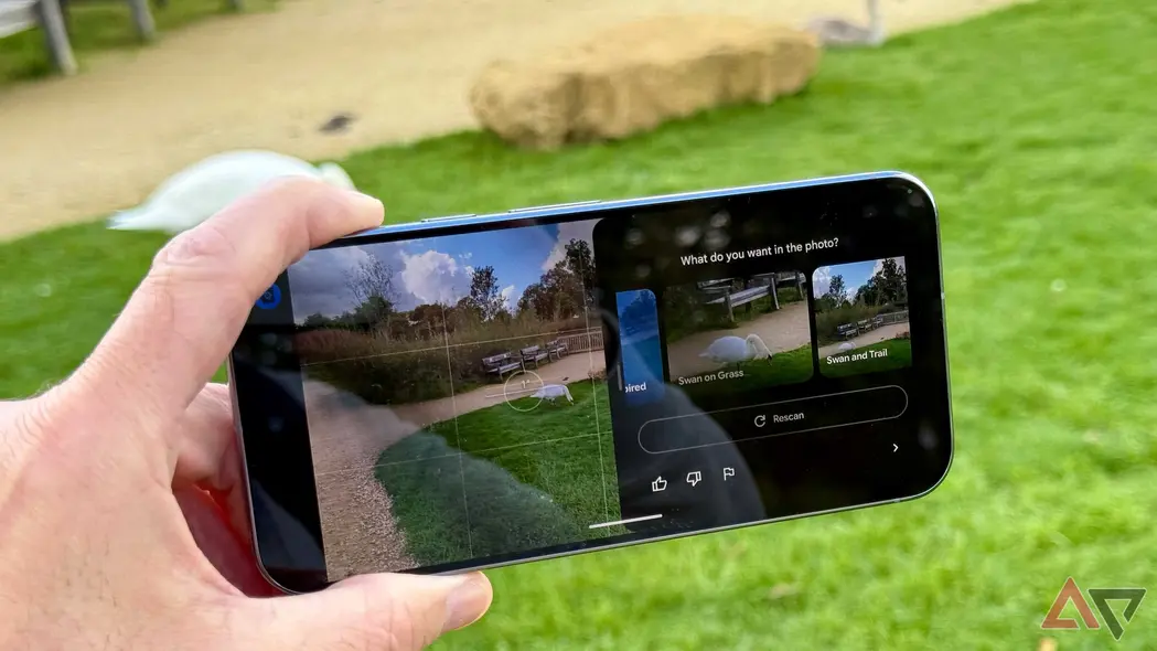 استفاده از Camera Coach در Google Pixel 10 Pro XL