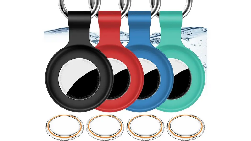 چهار نگهدارنده سیلیکونی ایرتگ از برند Hitfine در رنگهای مختلف