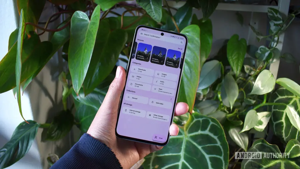 قابلیت Files by Google
