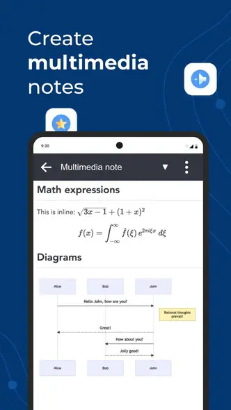 ایجاد یادداشتهای رسانهای