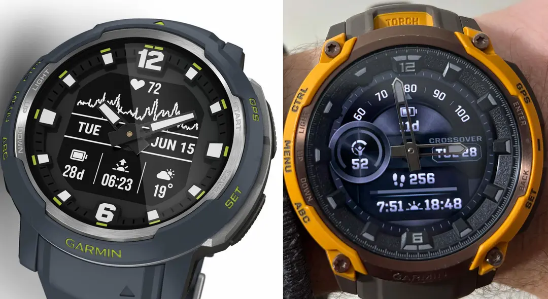 مقایسه ساعت Garmin Instinct Crossover AMOLED