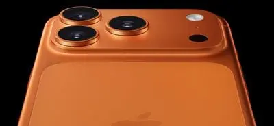 iPhone 17 Pro رنگ نارنجی کیهانی