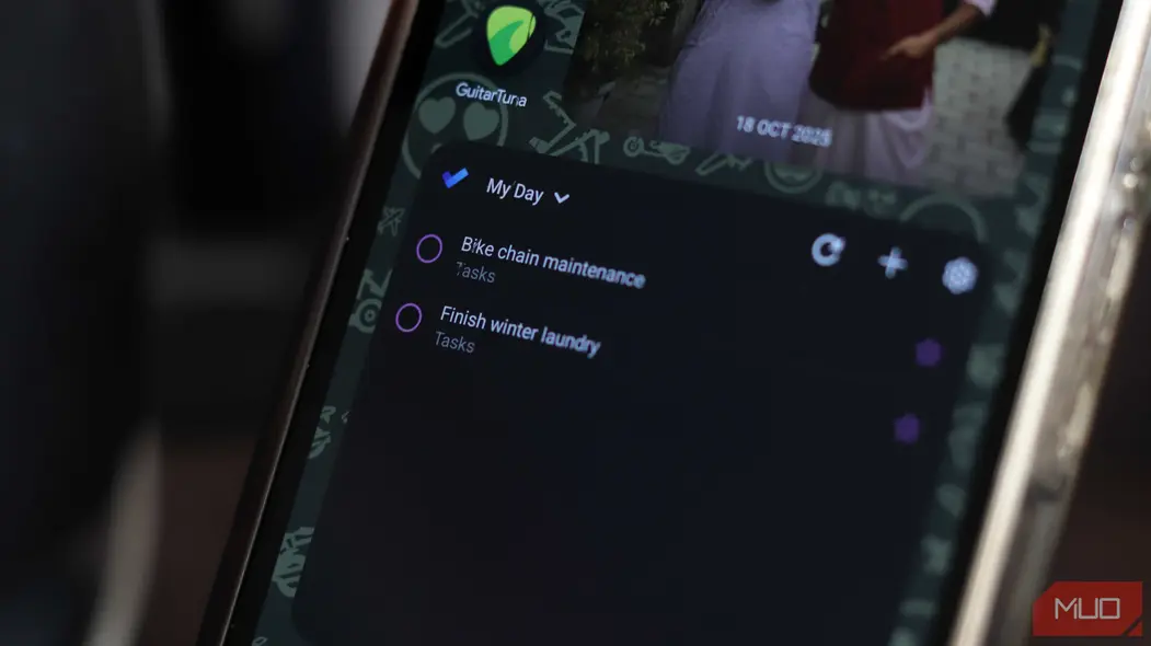 ابزارک Microsoft To Do با وظایف