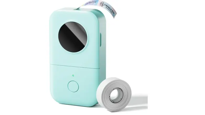 دستگاه چاپ برچسب Phomemo D30 به رنگ سبز