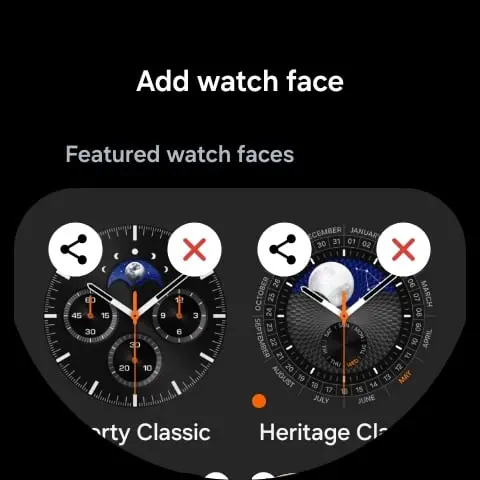 صفحه افزودن قاب ساعت سامسونگ گالاکسی واچ Ultra