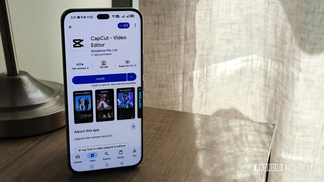 کپکات در فروشگاه گوگل پلی