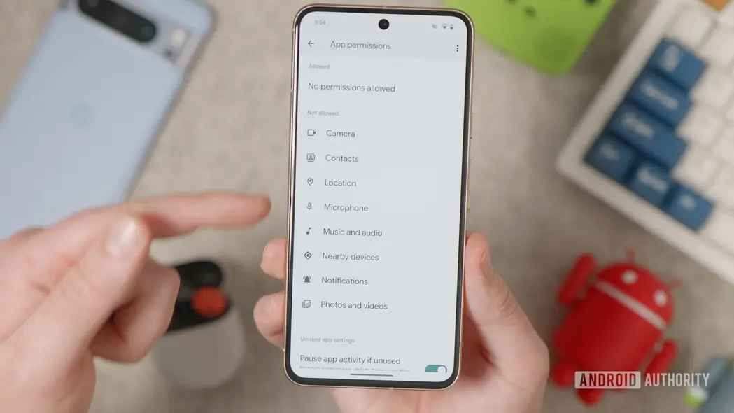 مجوزهای برنامه