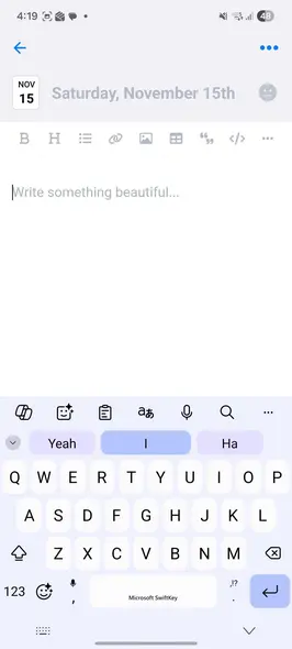 مورد دفترچهنگاری Lunatask