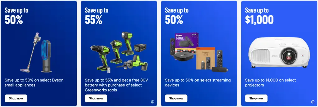 تصویری از یک تبلیغ آبی و سیاه