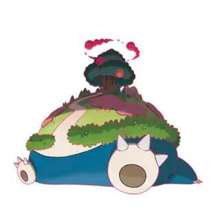 تصویر اسنورلاکس (Gigantamax) از پوکمون GO