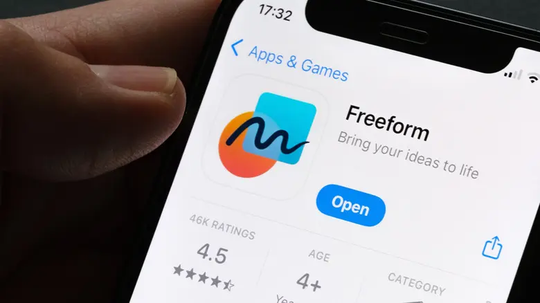 برنامه Freeform در App Store