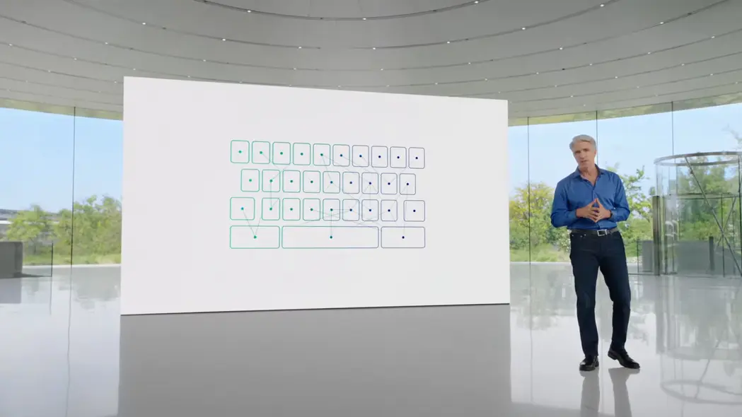 تصویر تصحیح خودکار iOS 17