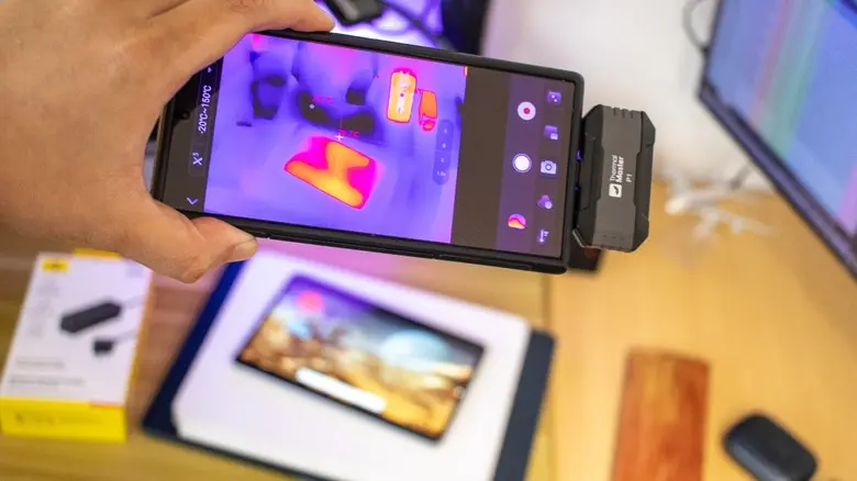 آزمایش یک تبلت بازی با Thermal Master P1