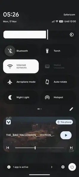 منوی کشوی اعلان‌های اندروید با تنظیمات سریع