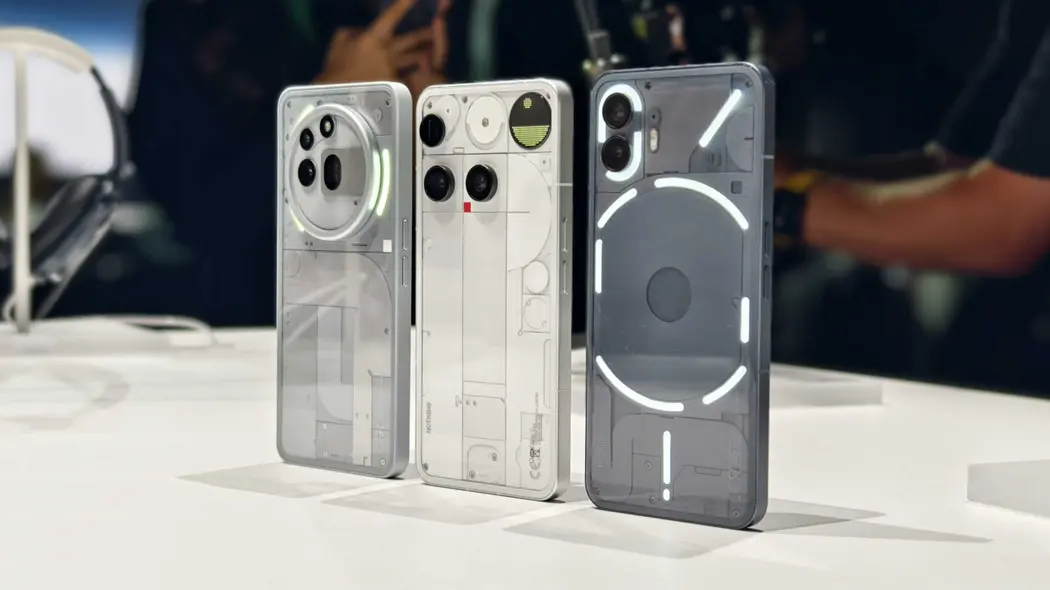 گوشیهای ناتینگ فون 3a پرو، فون 3 و فون 2.