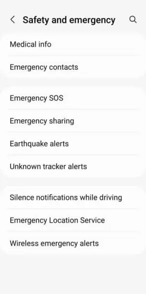 ایمنی و اضطراری