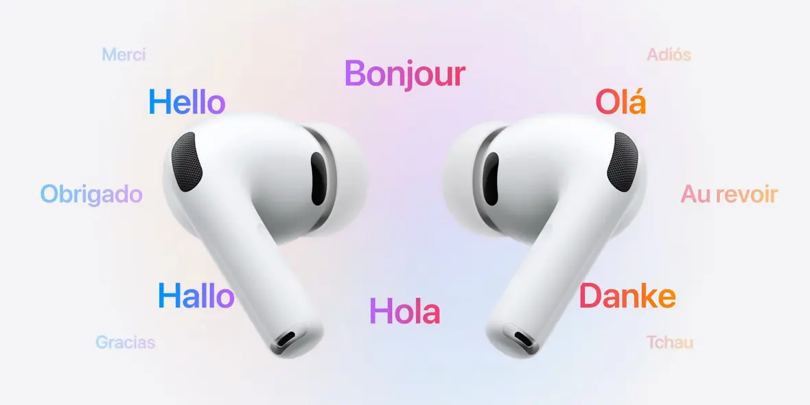 ترجمهٔ زنده AirPods