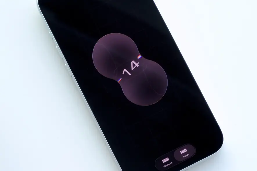 برنامهٔ Measure iOS 26.2