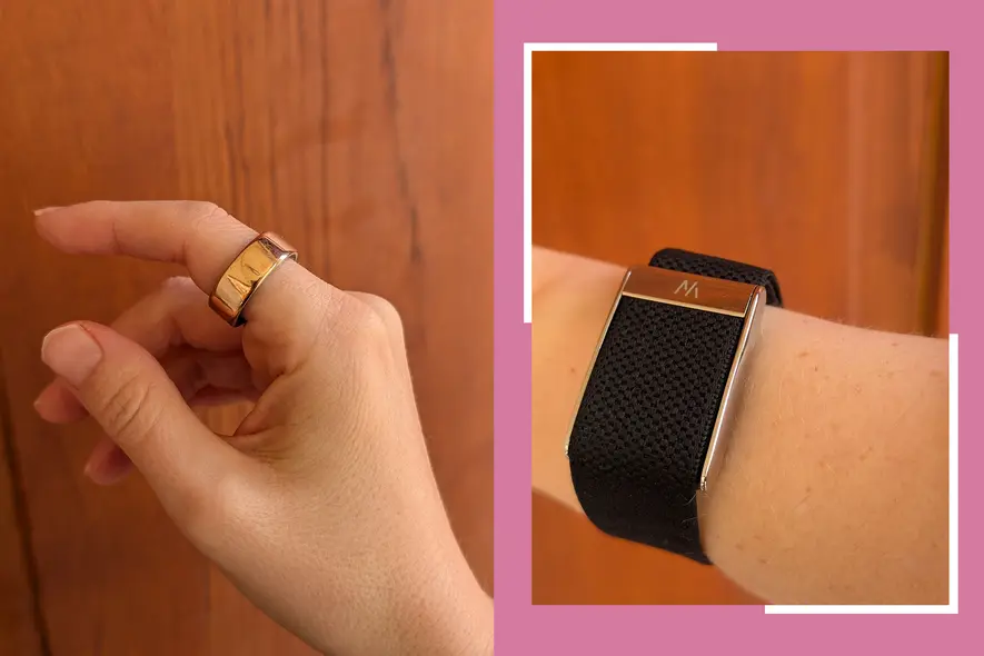 با پوشیدن همزمان هر دو ردیاب، توانستم تفاوت‌های داده‌ها و رویکرد مربیگری را تجزیه و تحلیل کنم