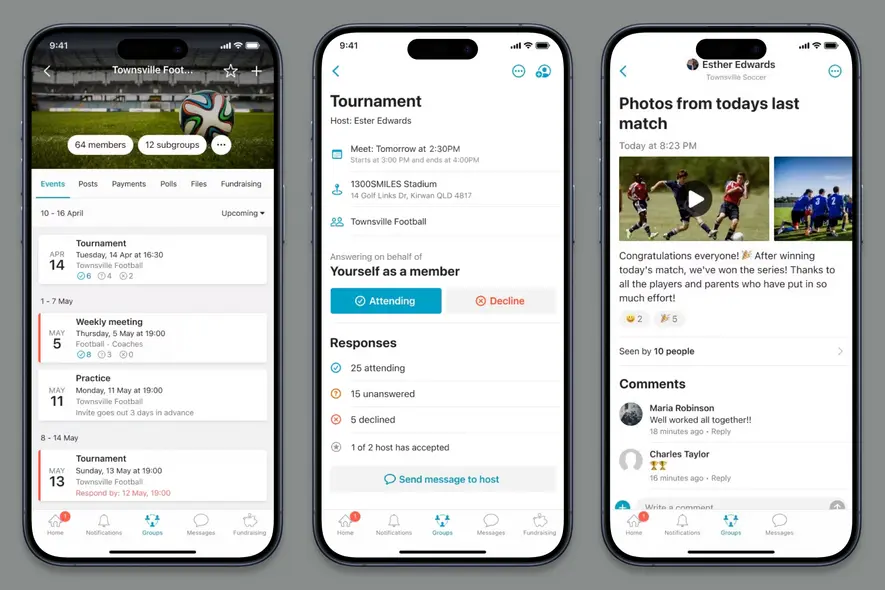 آیکون برنامه Spond