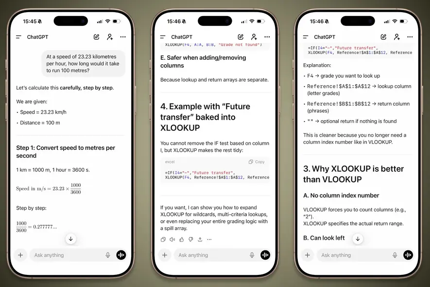 ChatGPT برای Excel
