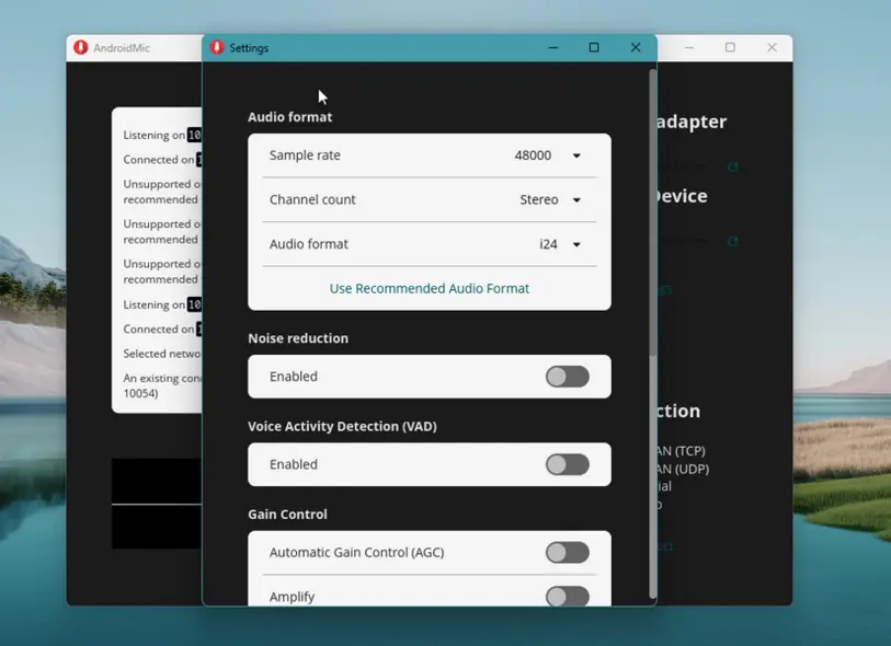 ویژگیهای بهبود تجربه کاربری در AndroidMic