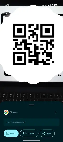 بازطراحی اسکنر QR اندروید