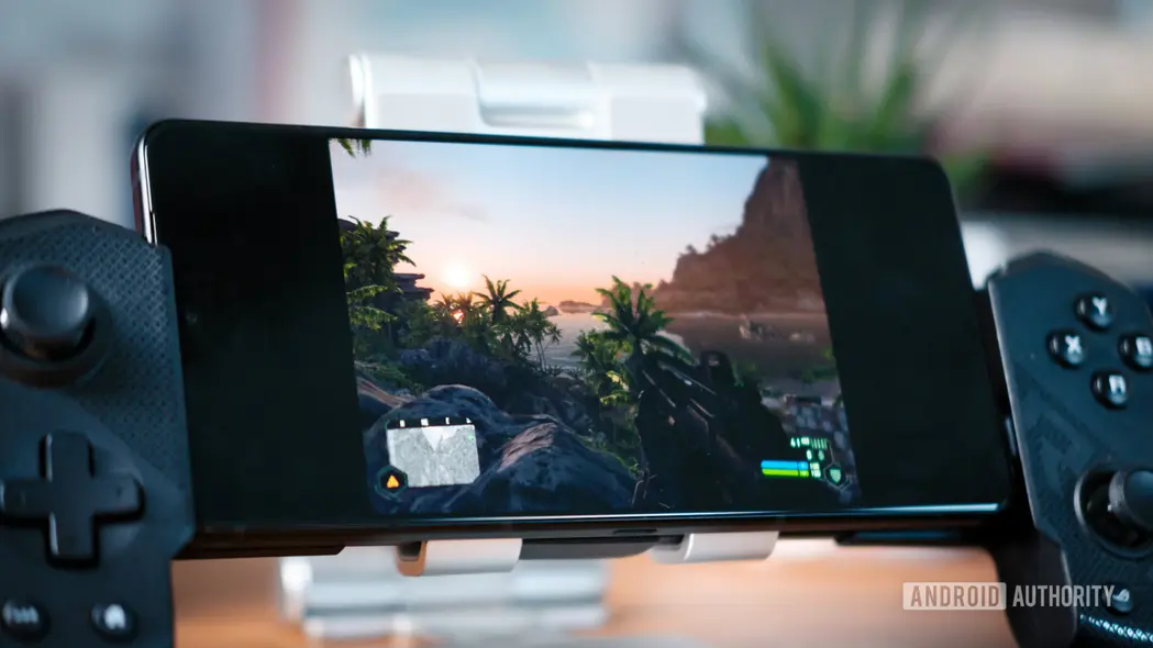 تصویر شبیه‌ساز GameHub Lite در حال اجرای Crysis