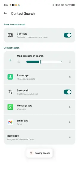 گزینهٔ جستجوی مخاطب در برنامه Pixel Search